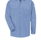 Men's Midweight Excel Flame-Resistant Comfortouch Work Shirt - SLW2 - Light Blue
