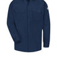 Men's Midweight Excel Flame-Resistant Comfortouch Work Shirt - SLW2 - Navy
