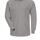 Men's Classic Lightweight Flame-Resistant Long Sleeve Polo - SMP2 - Grey