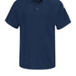 Men's Classic Lightweight Flame-Resistant Short Sleeve Polo - SMP8 - Navy