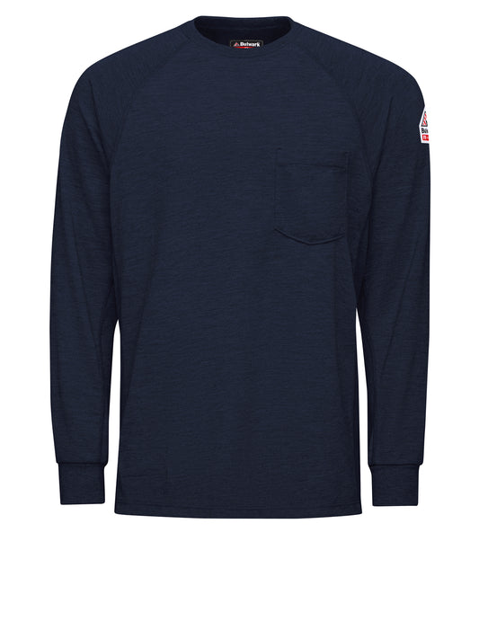 Men's Flame-Resistant Long-Sleeve Performance CoolTouch 2 T-Shirt - SMT2 - Navy