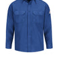 Men's Lightweight Nomex Flame-Resistant Uniform Shirt - SND2 - Royal Blue