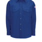 Men's Midweight Nomex Flame-Resistant Snap-Front Shirt - SNS6 - Royal Blue