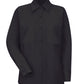 Women's Long Sleeve Industrial Work Shirt - SP13 - Black