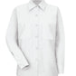 Women's Long Sleeve Industrial Work Shirt - SP13 - White