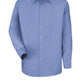 Men's Long Sleeve Specialized Pocketless Work Shirt - SP16 - Light Blue