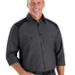 Men's Long Sleeve Motorsports Shirt - SP18 - Charcoal/Black
