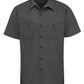 Men's Short Sleeve Industrial Work Shirt - SP24 - Charcoal