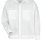 Men's Long Sleeve Jacket - SP35 - White