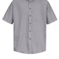 Men's Short Sleeve Dress Shirt - SP80 - Silver Grey