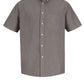 Men's Short Sleeve Executive Oxford Dress Shirt - SR60 - Grey