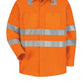 Men's Hi-Visibility Long Sleeve Work Shirt - SS14 - Orange - OF