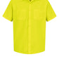 Men's Hi-Visibility Short Sleeve Work Shirt - SS24 - Yellow