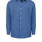 Men's Button-Down Long-Sleeve Oxford Shirt - SSS3 - French Blue