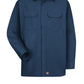 Men's Long Sleeve Utility Uniform Shirt - ST52 - Navy
