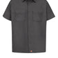 Men's Short Sleeve Utility Uniform Shirt - ST62 - Charcoal