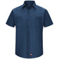 Men's Short-Sleeve MIMIX™ Work Shirt - SX20 - Navy