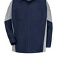 Men's Long Sleeve Two-Tone Crew Shirt - SY10 - Navy/Grey