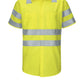 Men's Hi-Visibility Short Sleve Ripstop Work Shirt - SY24 - Fluorescent Yellow