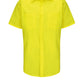 Men's Hi-Visibility Short Sleve Ripstop Work Shirt - SY24 - Yellow