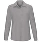 Women's Long Sleeve Performance Plus Shop Shirt - SY31 - Light Grey/Charcoal Mesh