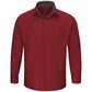 Men's Long Sleeve Performance Plus Shop Shirt - SY32 - Fireball/Charcoal