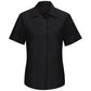 Women's Short Sleeve Performance Plus Shop Shirt - SY41 - Black Charcoal