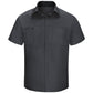Men's Short Sleeve Performance Plus Shop Shirt - SY42 - Charcoal/Black