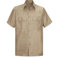 Men's Short Sleeve Solid Rip Stop Shirt - SY60 - Khaki