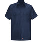 Men's Short Sleeve Solid Rip Stop Shirt - SY60 - Navy