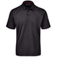 Men's Pocketless Cooling Stretch Jersey Polo - TCM2 - Black