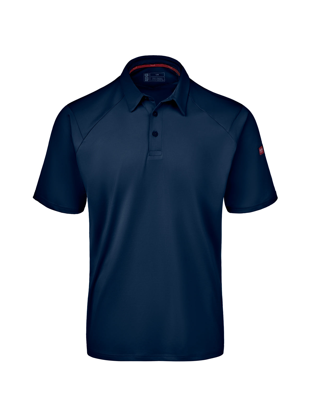 Men's Pocketless Cooling Stretch Jersey Polo - TCM2 - Navy