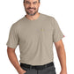 Men's 1-Pocket Cooling Short Sleeve T-Shirt - TKM2 - Sand