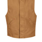 Unisex Blended Duck Insulated Vest - VD22 - Brown Duck