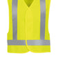 Unisex Hi-Visibility Safety Vest - VYV6 - Fluorescent Yellow/Green