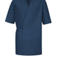 Unisex 37" Collarless Butcher Wrap - WP18 - Navy
