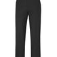 Men's Cotton Flat Front Casual Pant - WP31 - Black