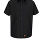 Men's Canvas Short-Sleeve Work Shirt - WS20 - Black