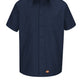 Men's Canvas Short-Sleeve Work Shirt - WS20 - Navy