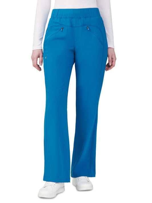 Women's Five-Pocket Bootcut Pant - WB414 - Mykonos