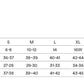 SIZECHART