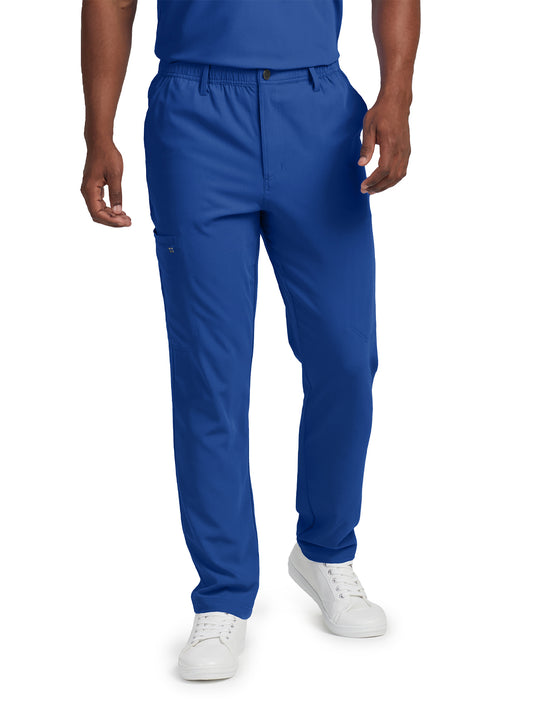 Men's Seven-Pocket Tapered Leg Cargo Pant - WB418 - Royal