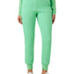 Women's Six-Pocket Knitted Waistband Jogger Pant - WB420 - Mint Julep