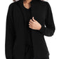 Women's Two-Pocket Mock Neck Zip-Front Jacket - WJ704 - Black