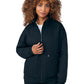 Women's Three-Pocket Scrub Jacket - WJ710 - Black