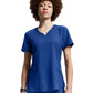 Women's Three-Pocket Curved V-Neckline Top - WT121 - Royal