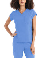 Women's One-Pocket V-Neck Top - WT128 - Ceileste