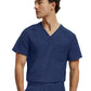 Men's Two-Pocket Tuck-In V-Neckline Top - WT150 - Navy