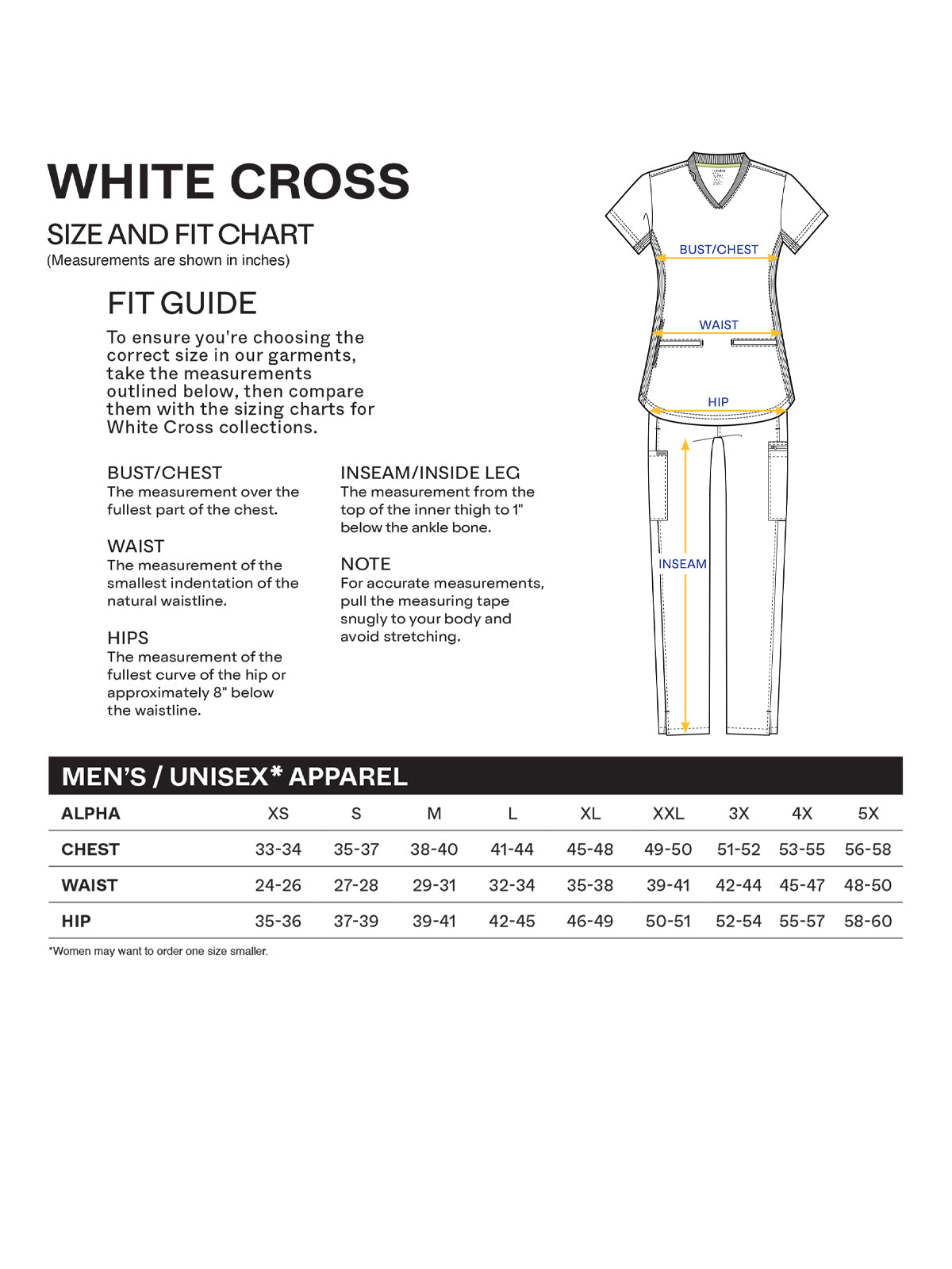 SIZECHART